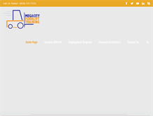 Tablet Screenshot of forkliftschooltoronto.com